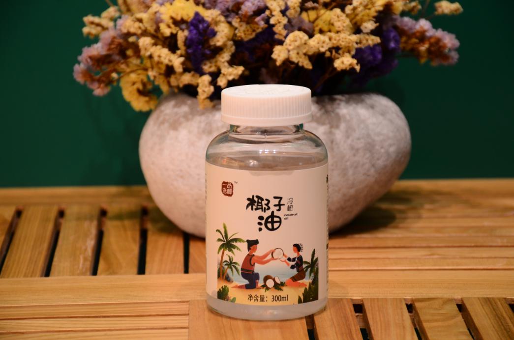椰泽坊冷榨椰子油300ml